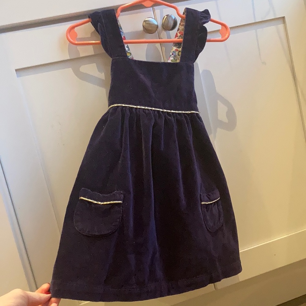 Baby Boden velvet dress